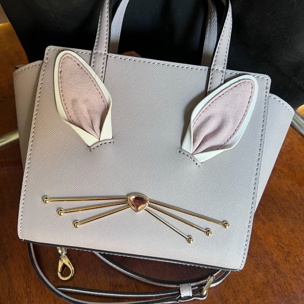 Kate Spade Hop To It Rabbit Mini Hayden Crossbody Bag Like New